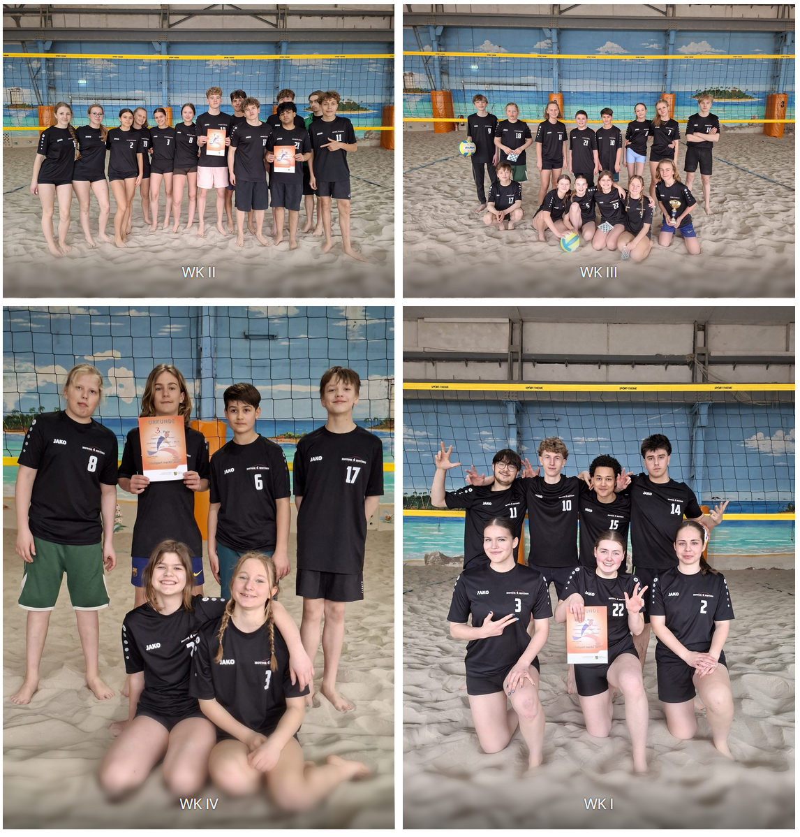 Das „Schiller“ war am Strand…